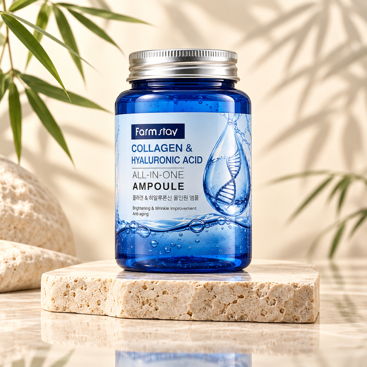 FarmStay Collagen & Hyaluronic Acid All-in-One Ampoule 250 ml