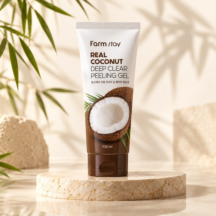 Farmstay Real Coconut Deep Clear Peeling Gel 100 ml