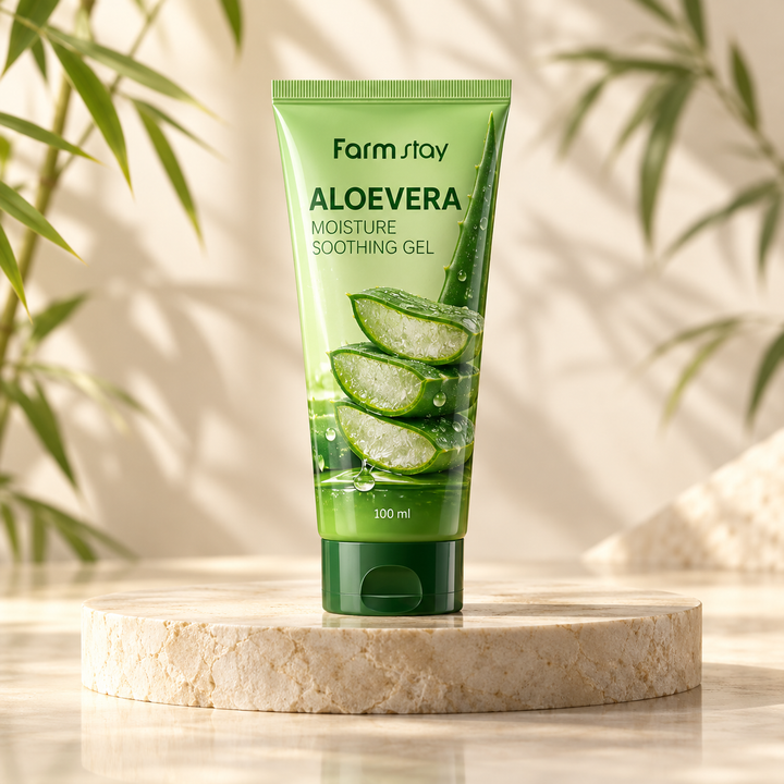 Farmstay Aloevera Moisture Soothing Gel 100 ml