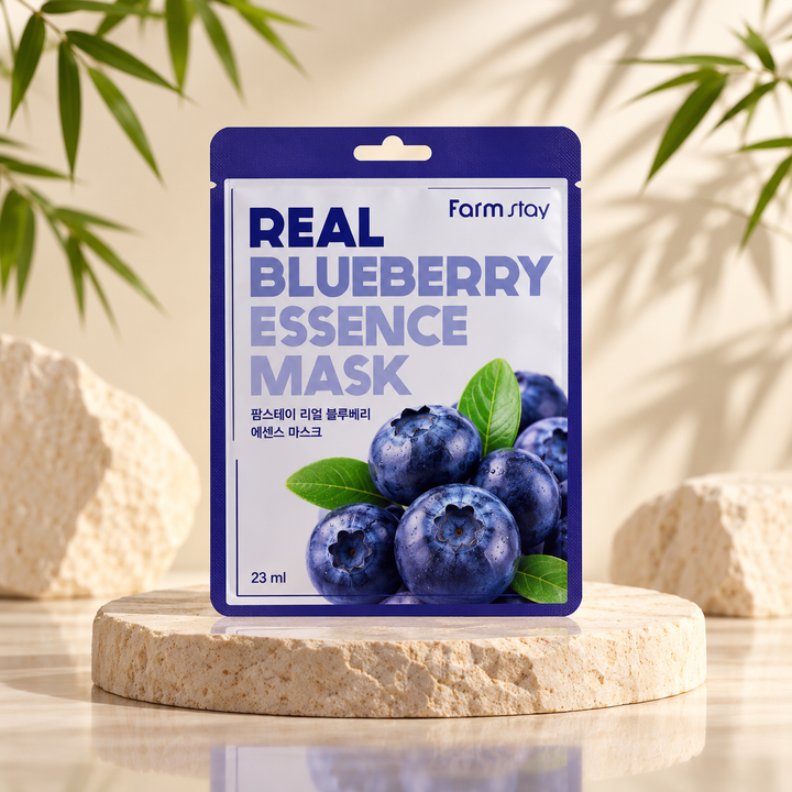 Farmstay Real Blueberry Essence Mask 23 ml