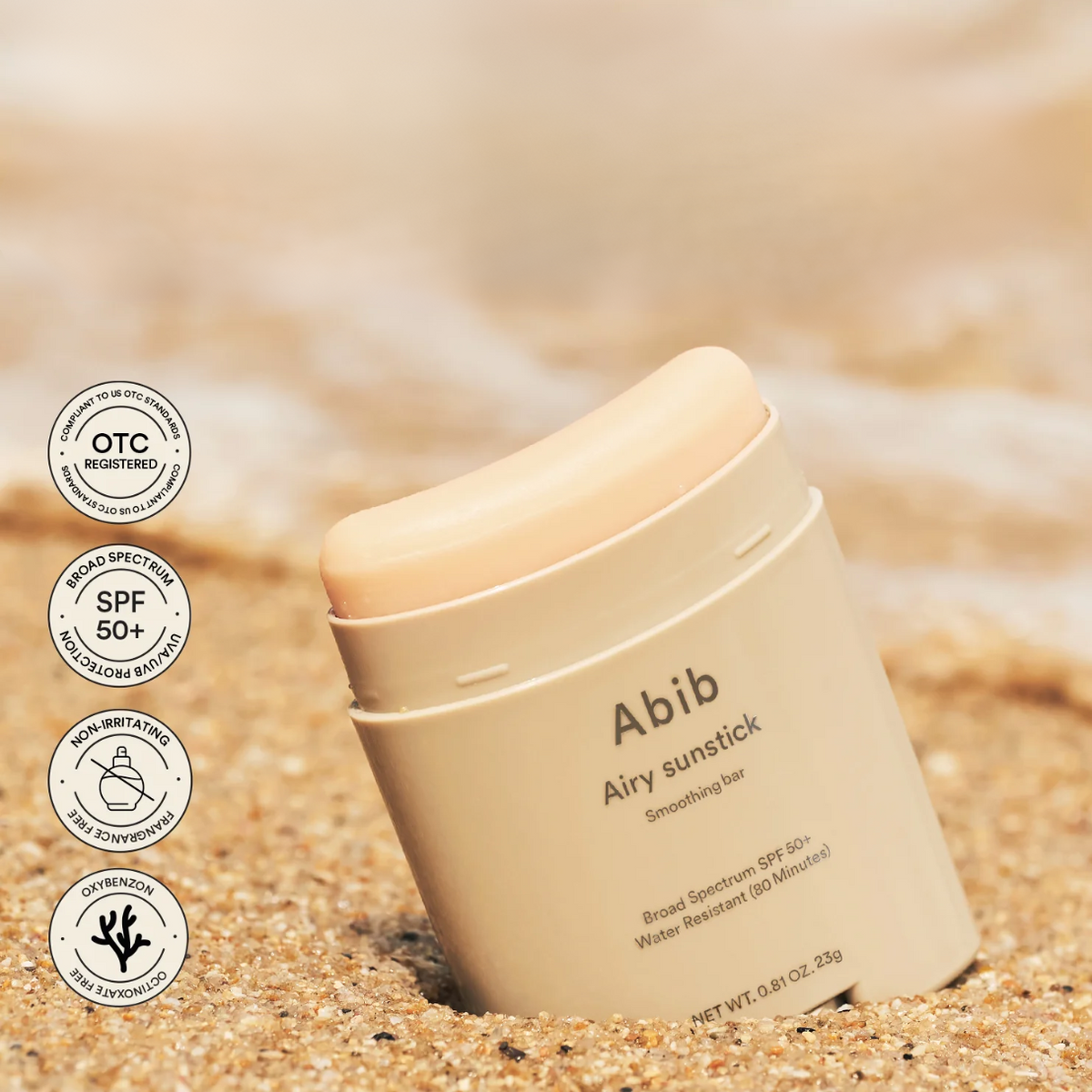 Abib Airy Sunstick Smoothing Bar 23 g