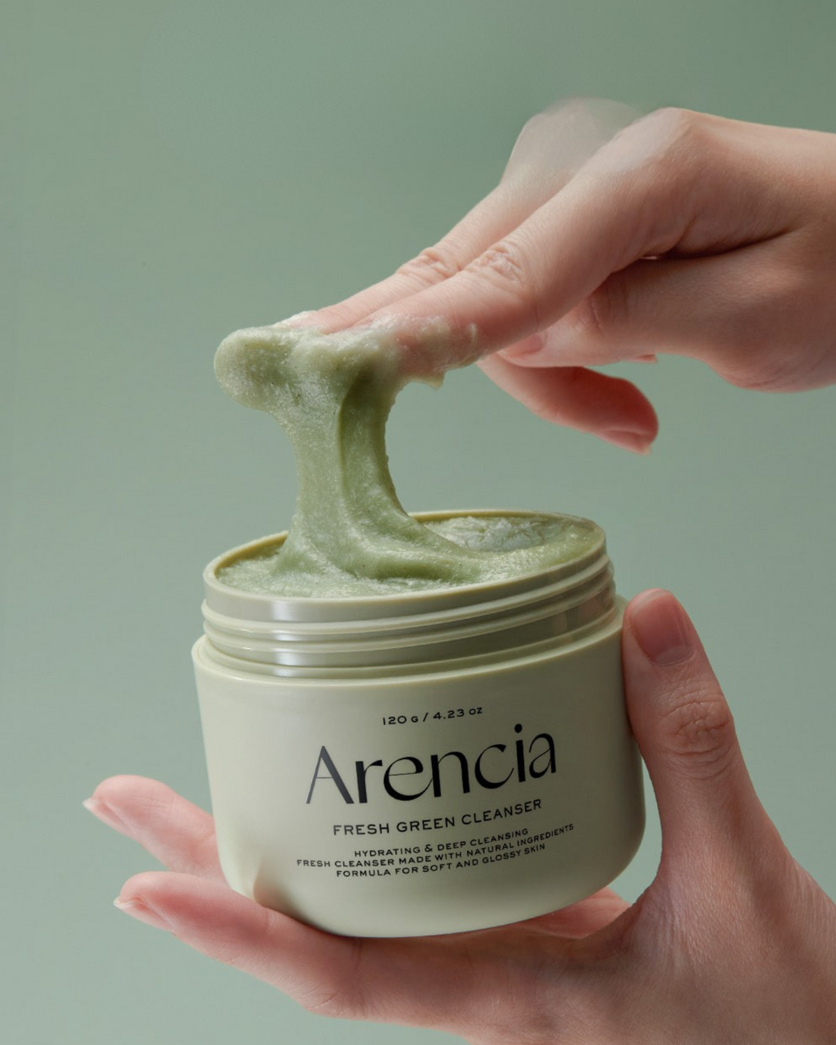 Arencia Fresh Green Rice Mochi Cleanser 120 g