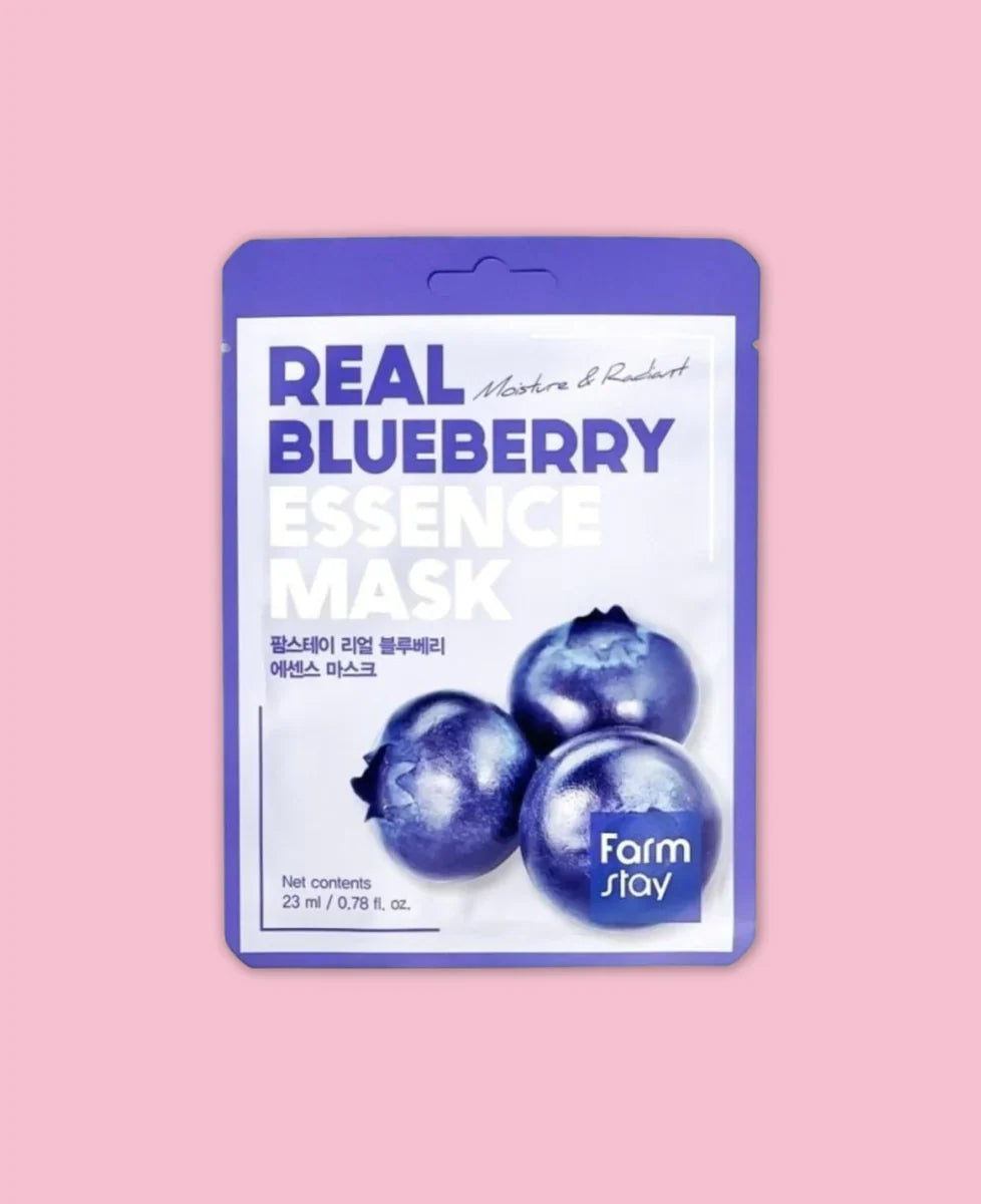 Farmstay Real Blueberry Essence Mask 23 ml
