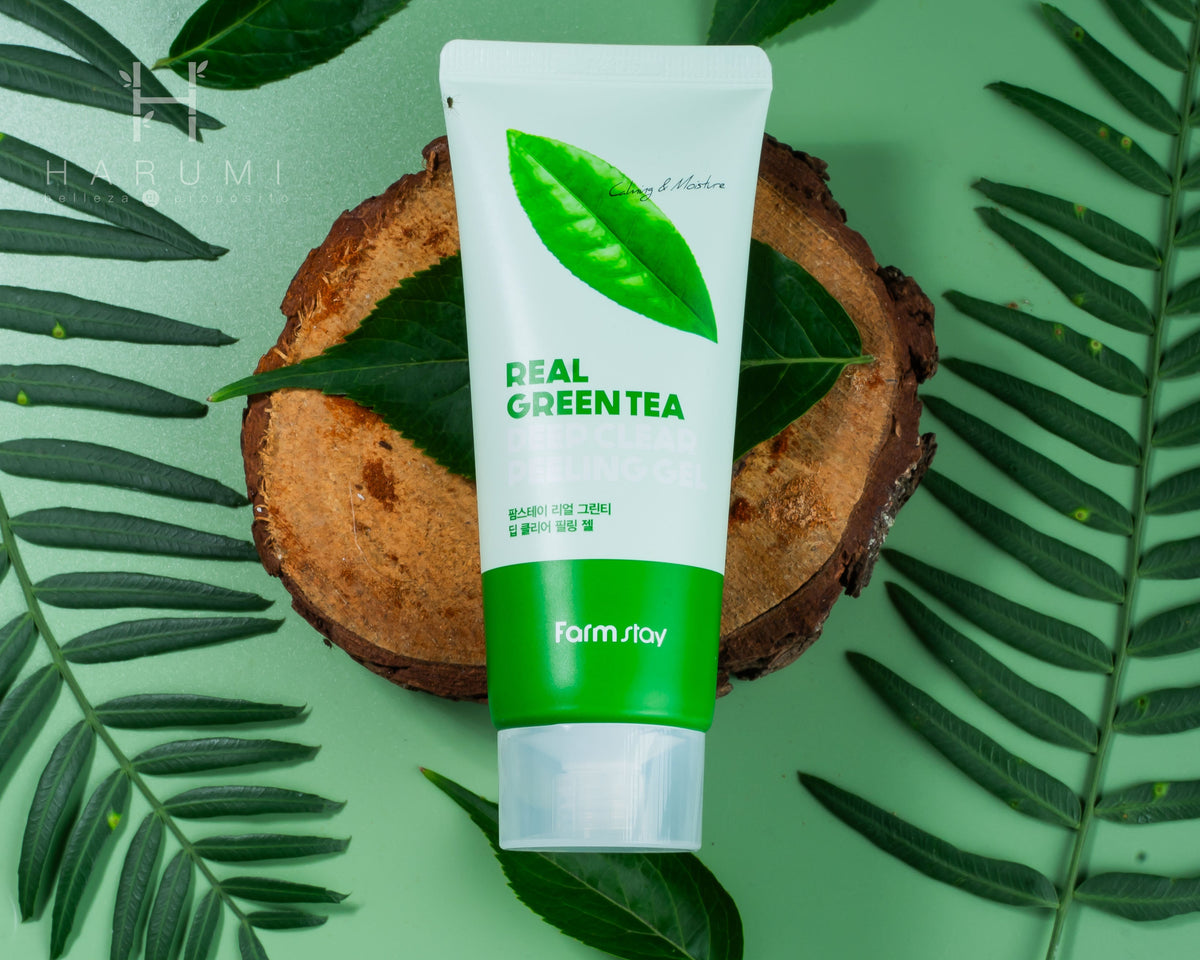 Farmstay Real Green Tea Deep Clear Peeling Gel 100 ml